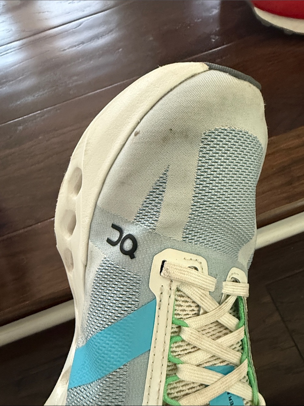 On Cloudsurfer Next Running Shoes - Niagara White - Picture 10 of 10